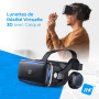 NK Casque Réalité Virtuelle - Casque VR avec Audio Compatible avec iPhone & Android (4,7" - 6,53" Smartphones), Angle de Vision 