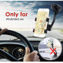 ivoler 360°Support de Téléphone Support Voiture Universal Ventouse Long Bras Support Pare-Brise Holder Smartphone pour Telephone
