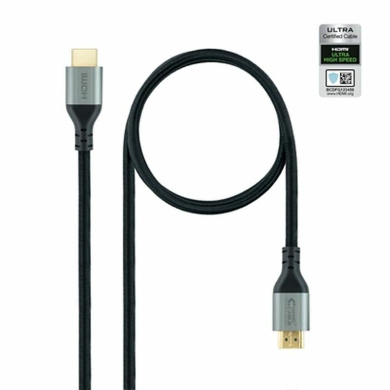 NanoCâble 10.15.8101 câble HDMI 1m HDMI Type A (Standard) Noir