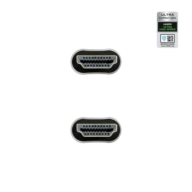 Image secondaire de NanoCâble 10.15.8102 câble HDMI 2 m HDMI Type A (Standard) Noir