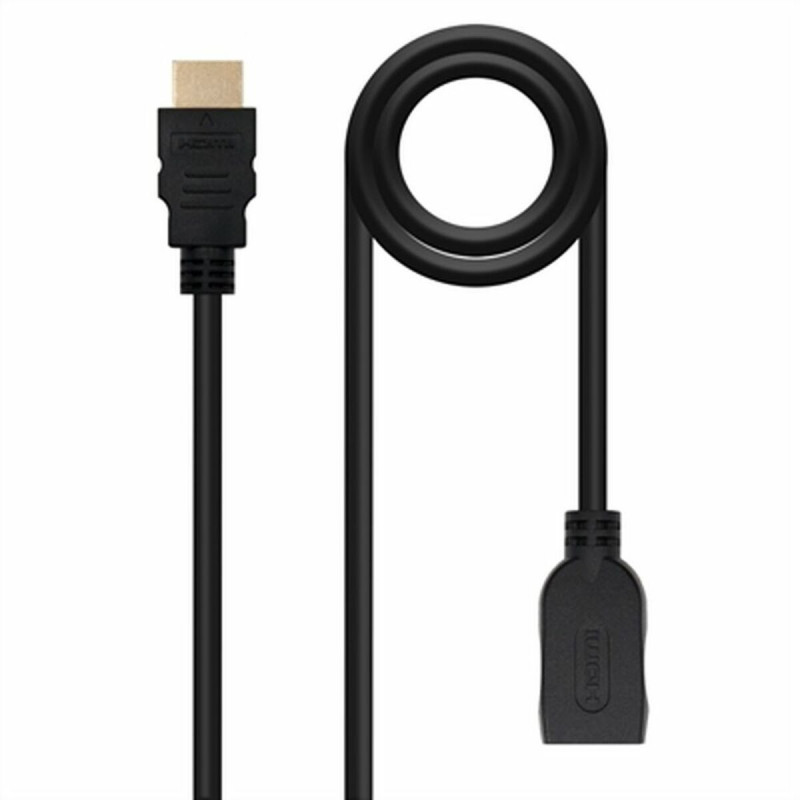 NanoCâble 10.15.1011 câble HDMI 1 m HDMI Type A (Standard) Noir