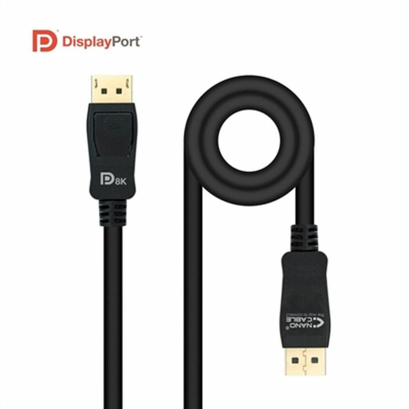 NanoCâble 10.15.2501-L150 câble DisplayPort 1,5 m Noir