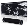 EFISH Tapis de Souris de Jeu Japonais XXL 800 x 300 mm Grand Tapis de Bureau Bords Cousus Imperméable Antidérapant pour PC, MacB