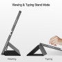 JETech Coque pour iPad Pro 12,9 Pouces (Modèle 2022/2021, 6ème/5ème Génération), Support la Charge de Pencil, Housse étui avec V