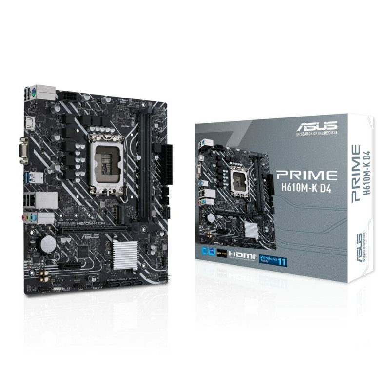 Image secondaire de Asus PRIME H610M-K D4 Intel H610 LGA 1700 micro ATX