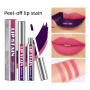 Peel Off Lip Tint 3 Colors Detachable Lip Liner Long Lasting Waterproof Matte Lip Gloss Liquid Lipstick Pigmented Lip Pencil