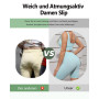 Sth Big Culotte Femme Haute Taille Slip Respirant Doux et Confortable sans Coutures Hipster Brésilien Dentelle sous-vêtements Mu