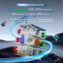 XMDCuber Moyu Weilong WR M V11 Magnetic Speed Cube 3x3, for Competition Weilong WRM Magic Cube 3x3x3 Stickerless 2025 Version