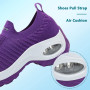 Chaussure Femme Sneakers Chaussures Orthopediques Legere sans Lacets Tennis Confort Outdoor de Jogging Sport Fitness Gym Athléti