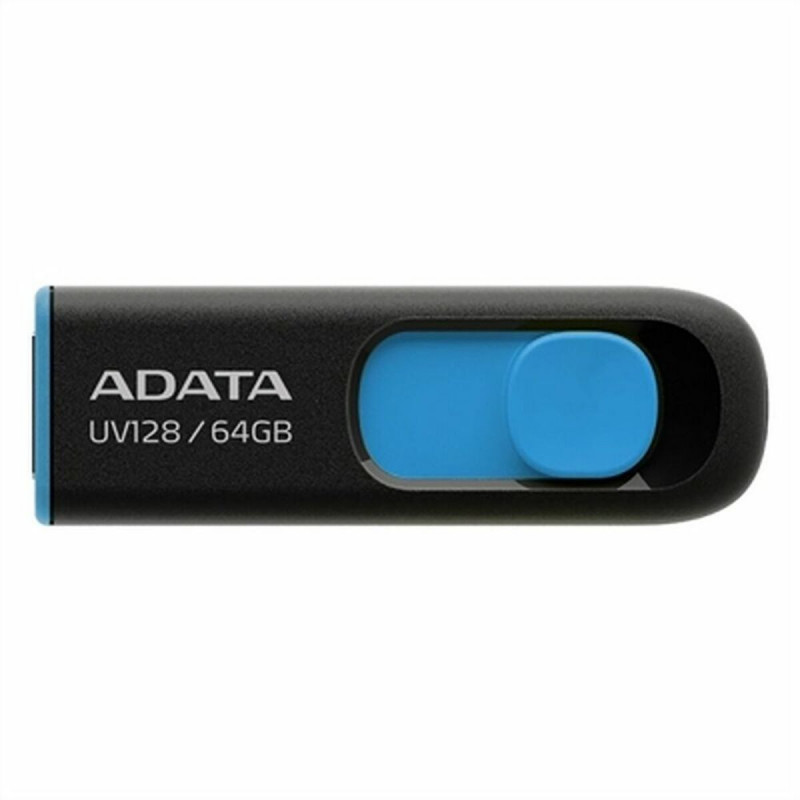 Clé USB Adata 64GB DashDrive UV128 64 GB Bleu Noir 64 GB