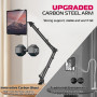 ULANZI Support Tablette Lit, Rotatif à 360°, Bras en Aluminium pour iPad, iPhone, Mini, Pro, Air