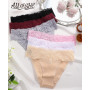 ALL OF SHE Lot de 6 sous-vêtements Femme Dentelle Coton Lingerie Sexy Hipster Panties Femme Respirant Underwear Slip Doux Multip