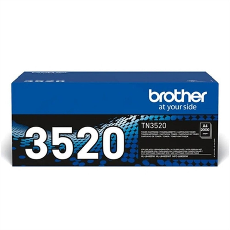 Brother TN-3520 Cartouche de toner 1 pièce(s) Original Noir