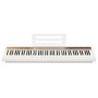 Woodbrass XP2 Piano Numérique Portable Bluetooth Blanc - Clavier toucher lourd réaliste 88 touches - 189 polyphonies, 12 sonorit
