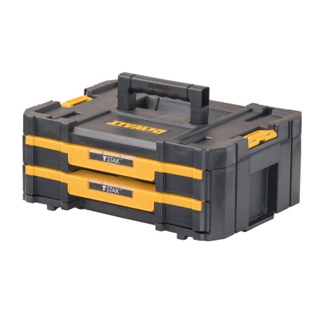 DEWALT DWST17804 TSTAK IV Double Tiroirs peu profonds