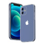 Meliya 1 Piece Coque Compatible pour iPhone 12 Mini 5.4”, Étui en Silicone avec Doublure en Microfibre Souple, Conception Spécia