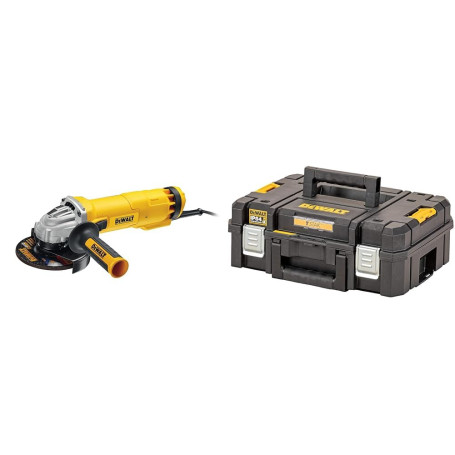 DEWALT - Meuleuse d'Angle - DWE4237-QS - Meuleuse avec Protection Anti-Redémarrage & Coffret TSTAK Petite Contenance DWST83345-1