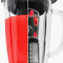 Cecotec Mixeur à Bol Power Black Titanium 2500MAX Spatula. 1800W, 22000 RPM, 6 Lames en Titane, Carafe Thermorésistante 1.8L, 5 