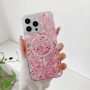 UEEBAI Coque pour iPhone 16 Pro Max, Silicone Paillettes Étui en Ultra Léger et Mince, Housse de Téléphone en Glitter Diamant An