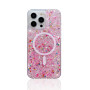 UEEBAI Coque pour iPhone 16 Pro Max, Silicone Paillettes Étui en Ultra Léger et Mince, Housse de Téléphone en Glitter Diamant An