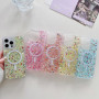 UEEBAI Coque pour iPhone 16 Pro Max, Silicone Paillettes Étui en Ultra Léger et Mince, Housse de Téléphone en Glitter Diamant An