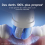 Oral-B Brosse A Dents Electrique iO 6 Blanche, 5 Modes De Brossage Dont Blancheur Et Soin Des Gencives, Capteur De Pression, Ecr