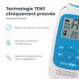 TensCare Perfect TENS, Appareil TENS cliniquement prouvé pour soulager les douleurs du dos, des hanches, des jambes, des bras, d
