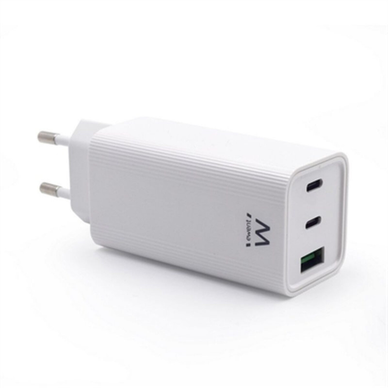 Ewent EW1323 chargeur d'appareils mobiles Universel Blanc Secteur Charge rapide Intérieure