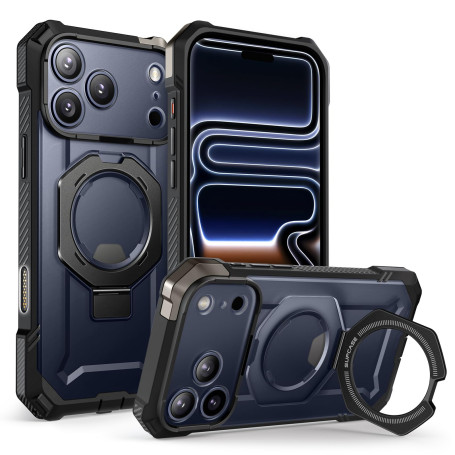 SUPCASE Coque pour iPhone 17 Pro avec Support Métal Réglable [MagSafe Compatible] [Protection Antichute Qualité Militaire] (UB G
