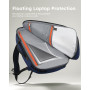 Tolaccea Sac a Dos Voyage Cabine Avion, 40L-50L Grand Sac à Dos Voyage, Pour Ordinateur Portable 15.6 Pouces, Sac Cabine Avion P