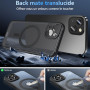 Kuaguozhe Magnétique Coque pour iPhone 13 avec 2 Verre Trempé, Compatible avec MagSafe, Protection Antichoc Coque Etui Mat Arriè