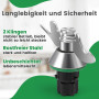 Inwee Couteau Mélangeur pour Thermomix TM7, Couteau Lame de Rechange pour Vorwerk Thermomix TM5, TM6, TM7,TMF en Acier Inoxydabl
