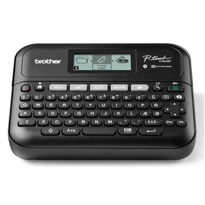 Brother PT-D460BTVPUR1 imprimante pour étiquettes Transfert thermique 180 x 180 DPI Avec fil &sans fil Bluetooth Qwerty