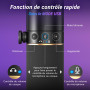 TONOR USB/XLR Micro Dynamique avec Bras Support, PC Microphone Cardioïde RGB pour Gaming, Streaming, Podcasting, Enregistrement 