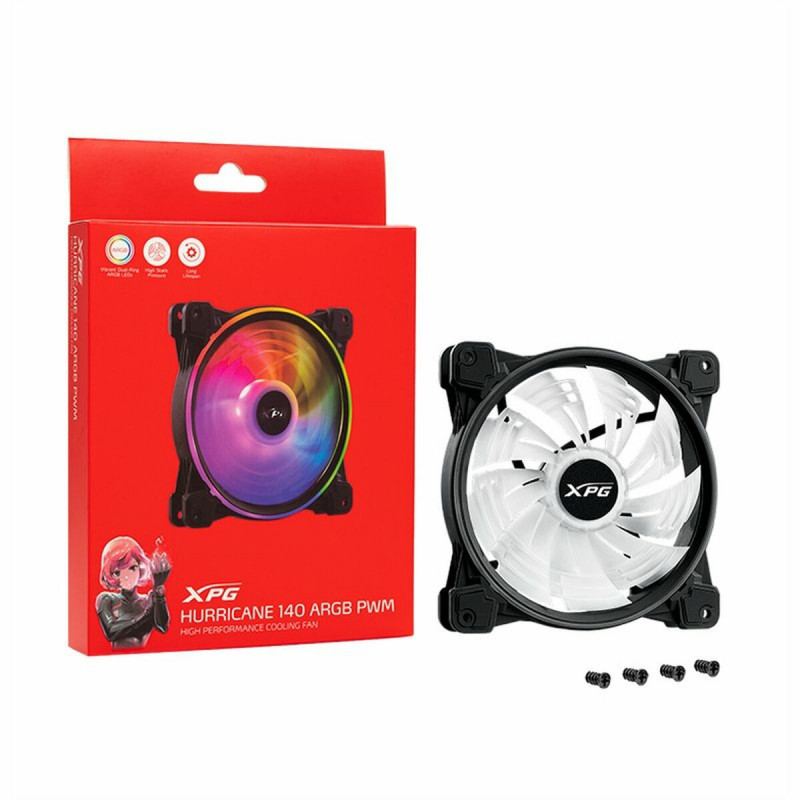 Image secondaire de XPG HURRICANE 140 ARGB PWM Processeur Refroidisseur de liquide tout-en-un 14 cm Noir