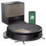iRobot Roomba Max 705 Combo + Base AutoWash, Rouleau serpillière PowerSpin, Protection du Rouleau, Deux brosses, Vidage Automati