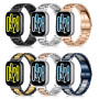 SeNool Bracelet en Acier Inoxydable pour Xiaomi Redmi Watch 5 Active/Lite - Remplacement Métal Band
