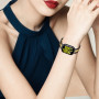 SeNool Bracelet en Acier Inoxydable pour Xiaomi Redmi Watch 5 Active/Lite - Remplacement Métal Band