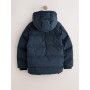 NEXT Garçon Manteau rembourré imperméable avec doublure en micropolaire