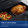 Philips Airfryer Série 5000 - Air Fryer double panier avec cuisson vapeur, 9L, RapidAir, 19 modes de cuisson, jusqu'à 90% de mat