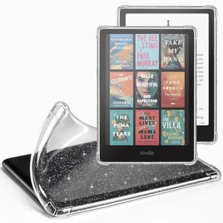 CoBak Étui pour 7" Kindle Paperwhite 2024 (12e Génération) et Kindle Colorsoft & Hanvon avec Dragonne, Durable, Lecture Conforta