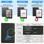 CoBak Étui pour 7" Kindle Paperwhite 2024 (12e Génération) et Kindle Colorsoft & Hanvon avec Dragonne, Durable, Lecture Conforta