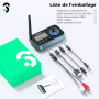 SOOMFON Émetteur Récepteur Bluetooth 5.0, 3 en 1 Adaptateur Audio Double Connexion, Recepteur Transmetteur Bluetooth AUX/RCA/Opt