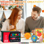 Laconile 288 Couleurs Feutre Acrylique, stylos acryliques à pointe pinceau pour le coloriage adulte ，Acrylic Paint Markers pour 