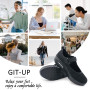 Git-up Femmes Confortable Travail Infirmière Chaussures Antidérapantes Réglable Respirant Walking Buffer Fitness Casual Nursing 