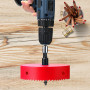 Scie Cloche Bi-métal 200 mm, M42 HSS Bimétallique Scie Trèpan avec Foret de Centrage pour Robuste Perceuse à Percer pour Fer, Al