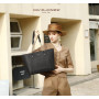 David Jones - Sac à Main Cabas Fourre-Tout Porté Epaule Femme - Grand Sac Shopping A4 Cours Travail Grande Capacité Simili Cuir 