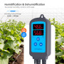 Inkbird Prise Hygrostat avec Sonde, Contrôleur Humidité pour Humidificateur Déshumidificateur Reptile Terrarium Serre Couveuse I