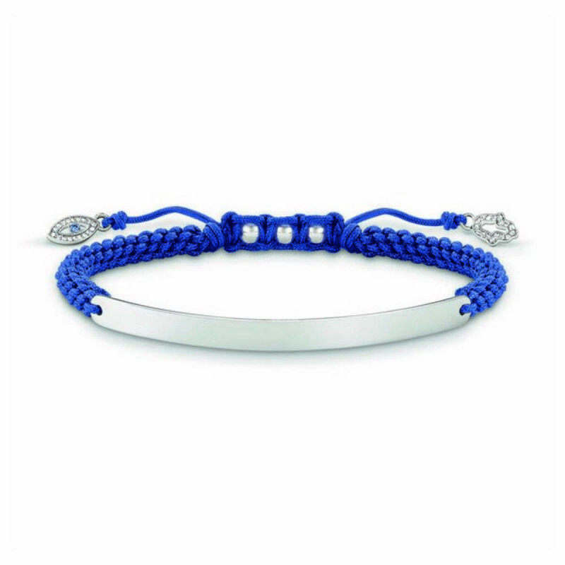 Image secondaire de Bracelet Femme Thomas Sabo LBA0066-897-1 16 - 19 cm Argenté Bleu 21 cm