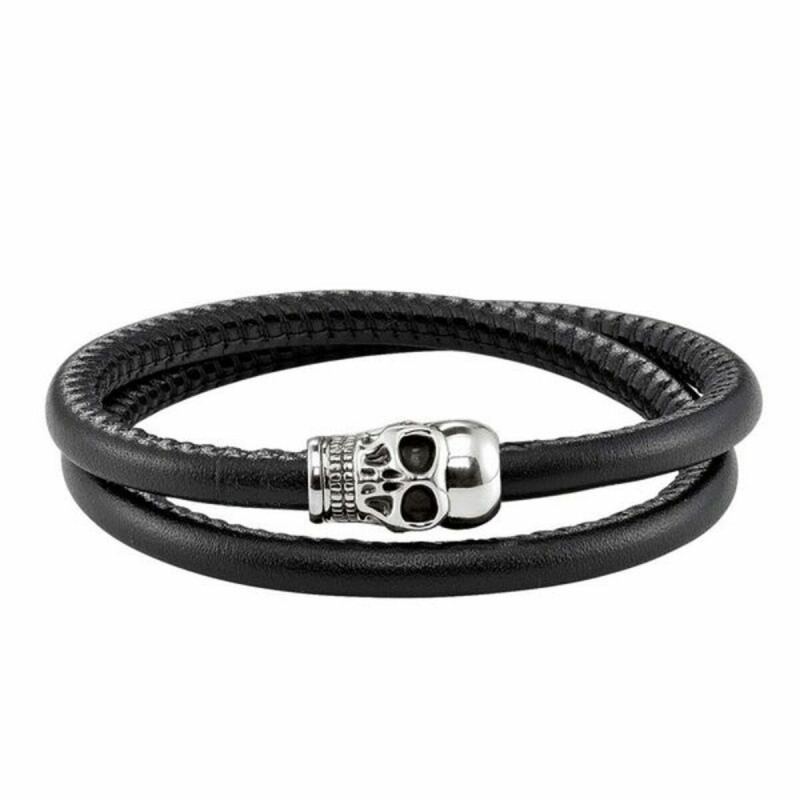 Bracelet Unisexe Thomas Sabo UB0010-825-11 Argenté Noir 15 cm